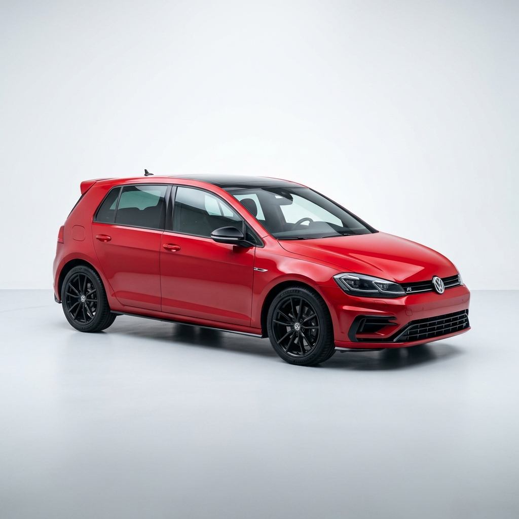 Red hatchback self-drive car rental available on Gear On starting at ₹999 per day