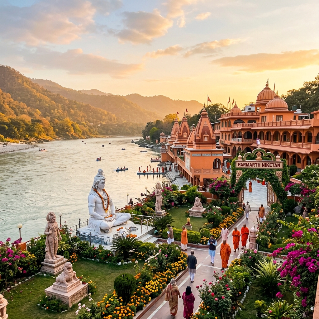 Parmarth Niketan Ashram in Rishikesh